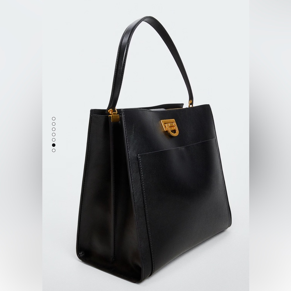 MANGO 🖤 Pocket Shopper Bag